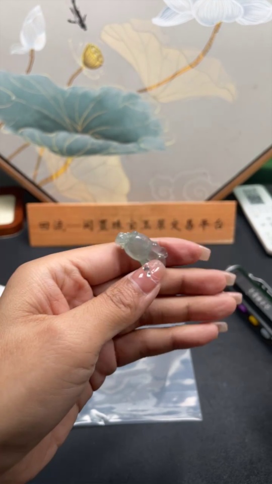 F30559134 Jadeite Pendant Total Weight Approx. 4.11g