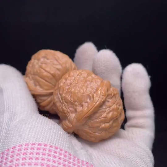 W26986298 Pumpkin-shaped Walnut, total weight approx. 44.3g, size around 42.2mm