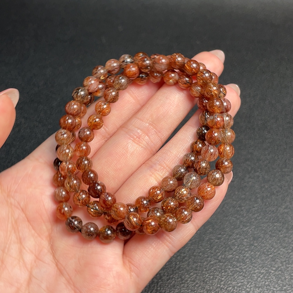 C33852520 Crystal Bead Necklace Total Weight Approx. 28.77g Size 6.1mm