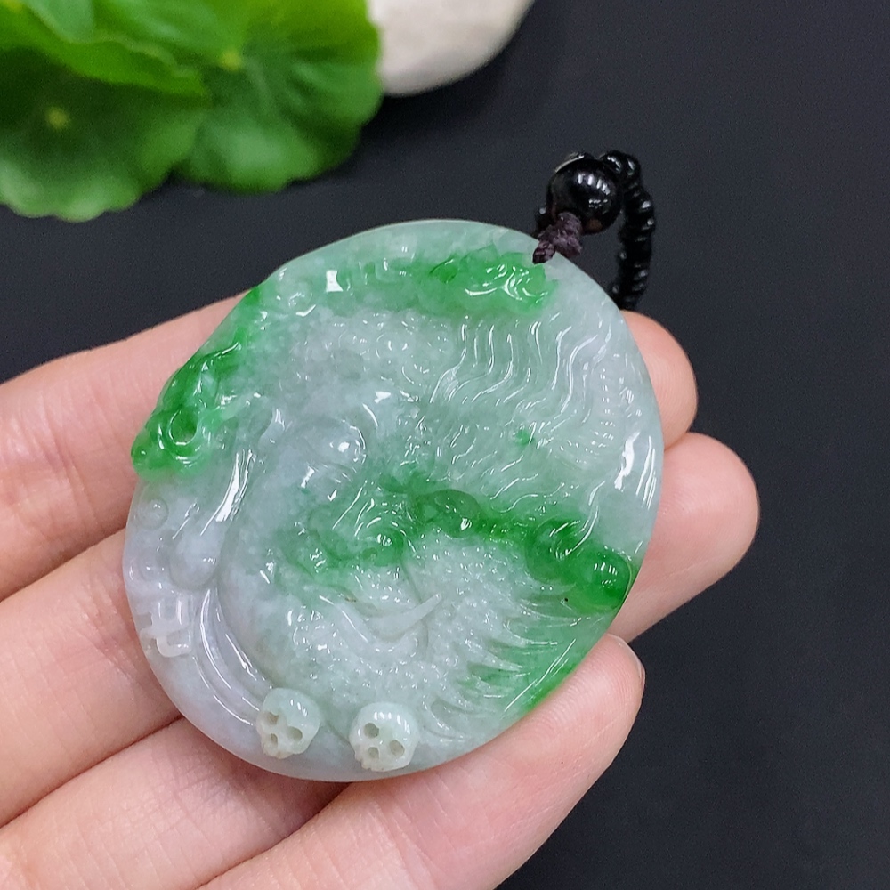 F35125660 Jadeite Pendant of Buddha's Enlightenment