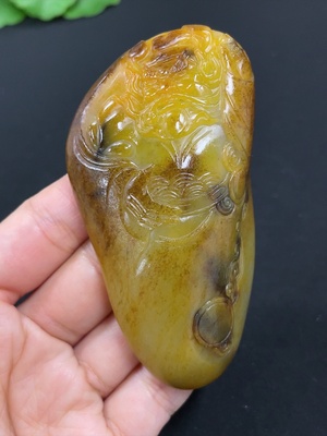 H44306096 和田玉挂件    钟馗   货品总重约100g    皮色成因未定