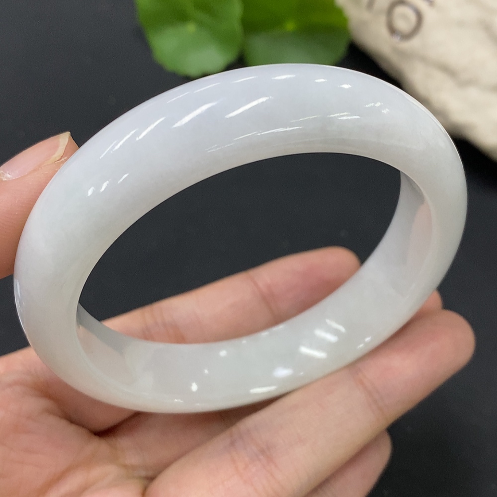 F27151407 Jadeite Circular Bracelet 57.6 Inner Diameter Total Weight Approx. 66.32g