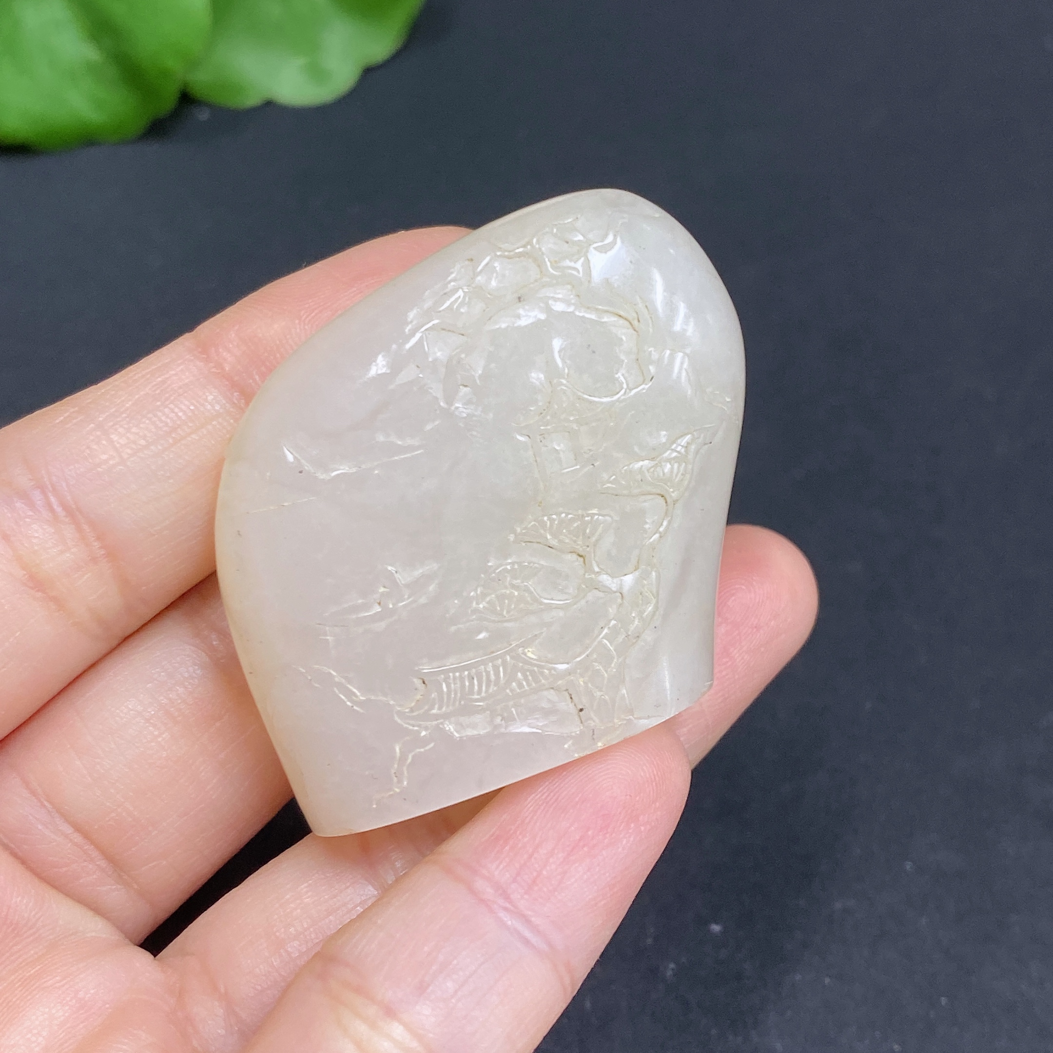 H32813494 Shoushan Stone Ornament - Landscape, Total Weight Approx. 31.1g