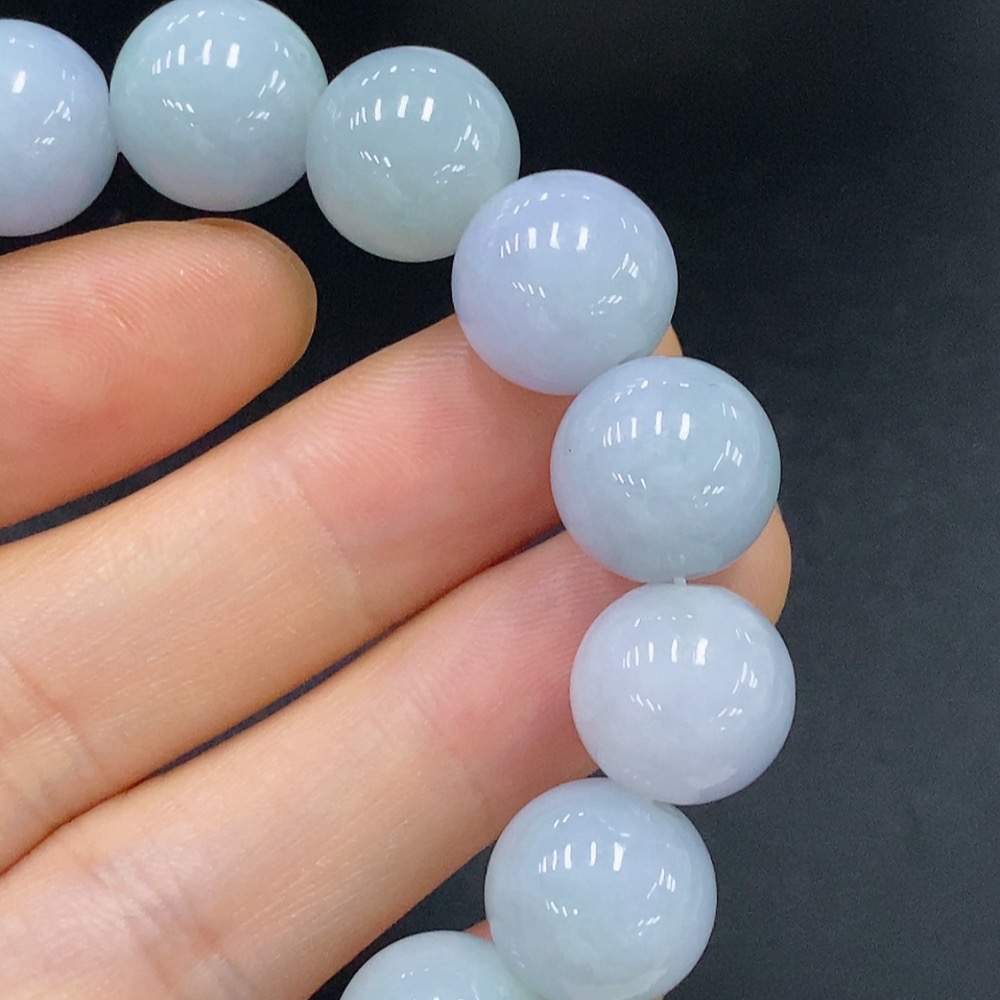 F27089650 JadeiteBead Bracelet Total Weight Approx. 55.05g Size About 12.5mm