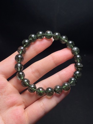 C34049107 Crystal Bracelet, Total Weight Approx. 20.3g, Size About 8.7mm