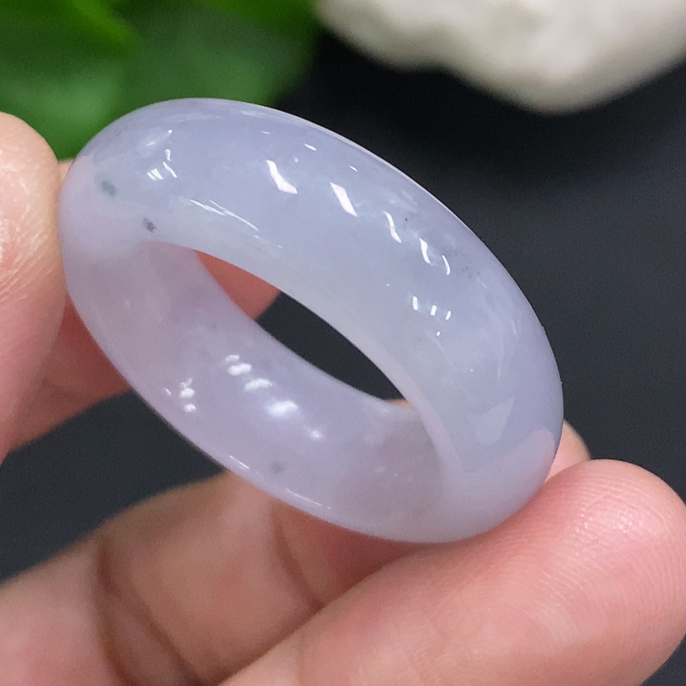 F35127218 Jadeite Ring Size 24 Total Weight Approx. 10.5g