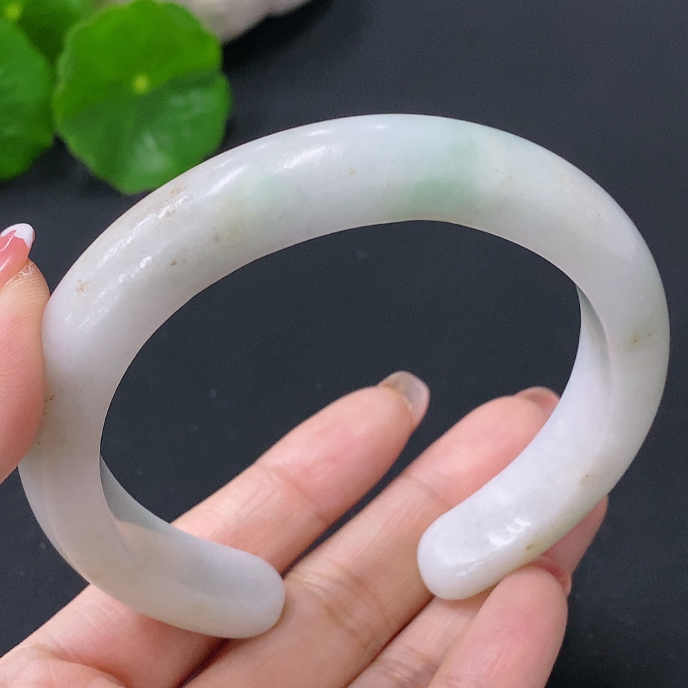 F27116549 Jadeite Cat Claw Bracelet Size 58.5mm Total Weight Approx. 51.477g