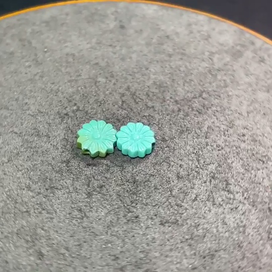 C34990694 Turquoise Jewelry with Other Mineral Components, Total Weight Approx. 0.67g, Sell as a Lot