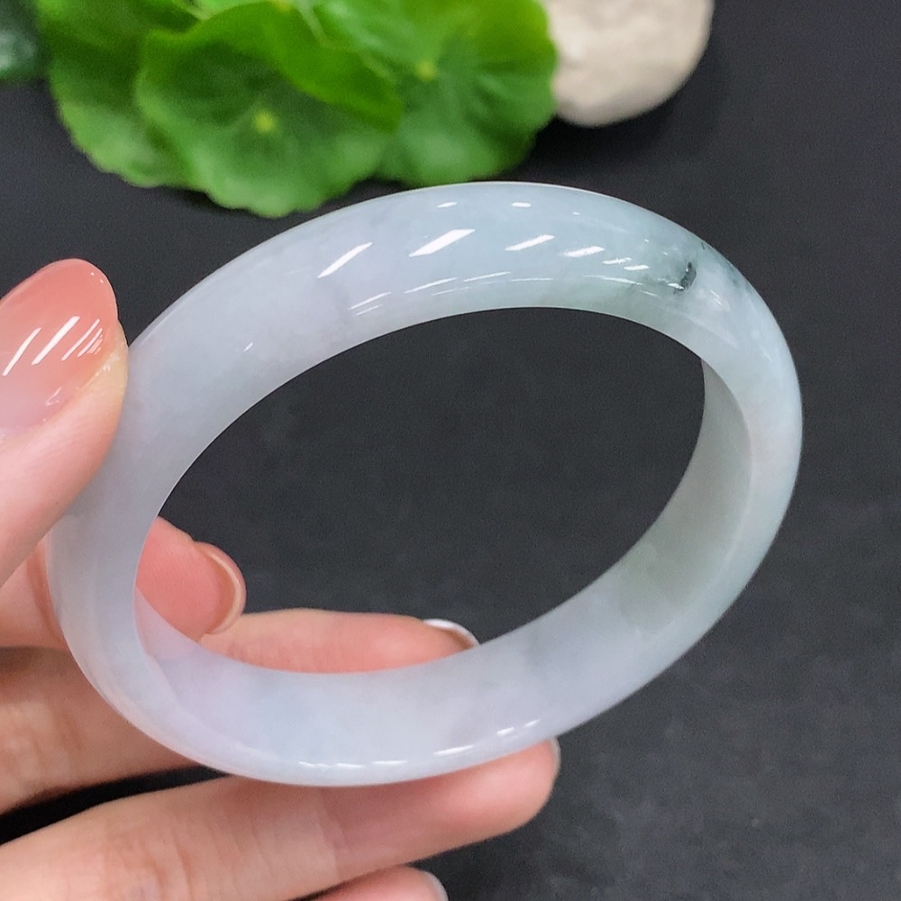 F34968884 Jadeite Round Bracelet, Total Weight Approx. 45.1g, Size 56