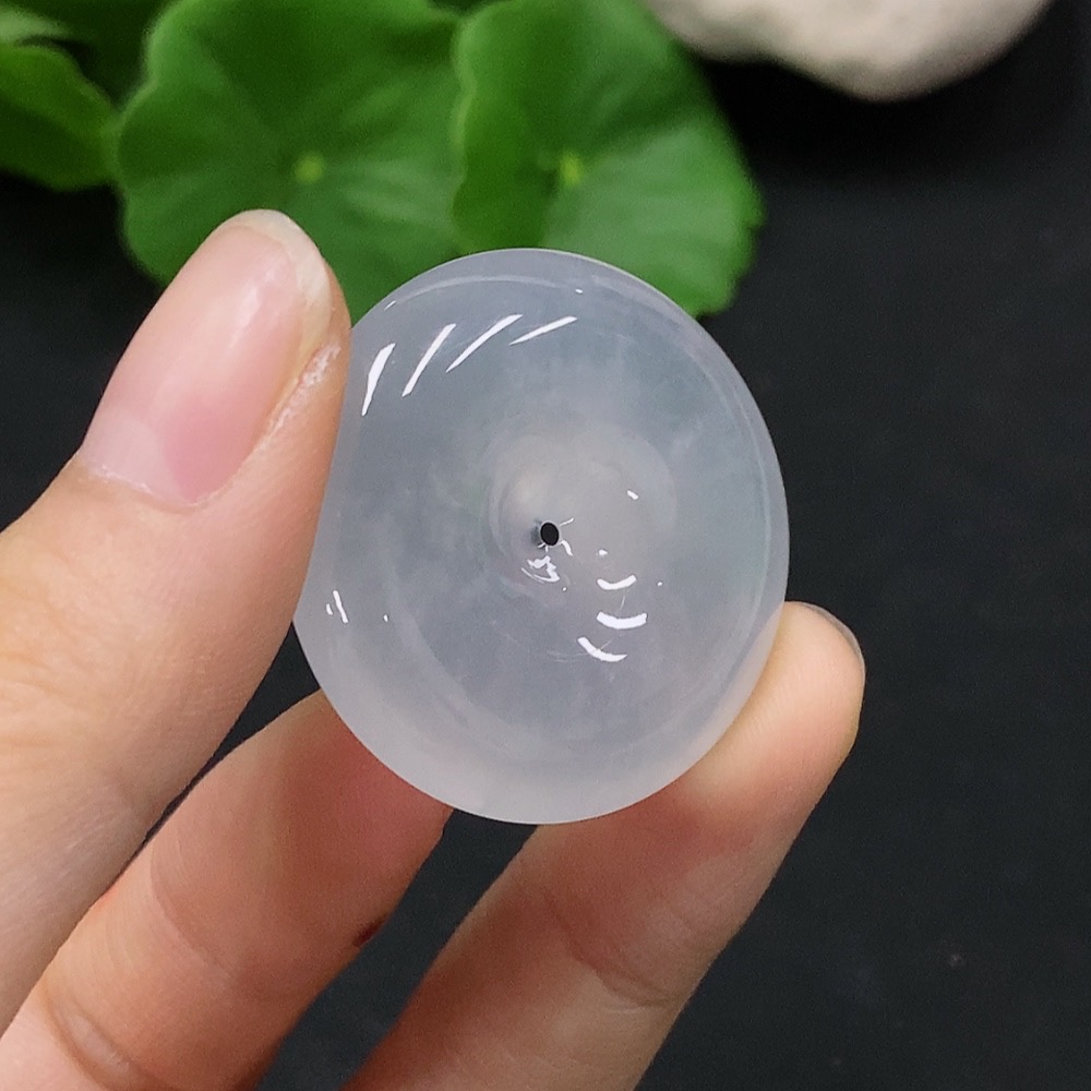 F29346450 Jadeite Safety Buckle Pendant Total Weight Approx. 15.56g