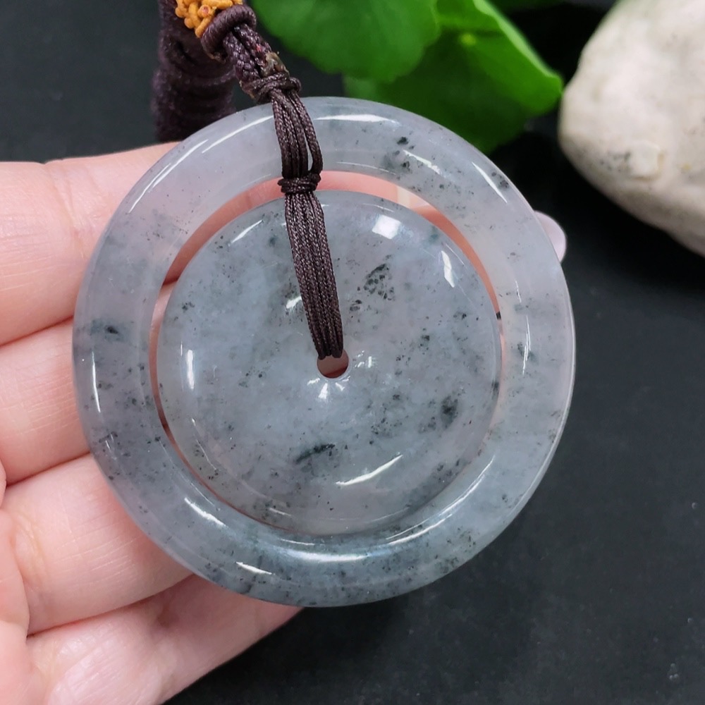 F32708847 JadeiteMother-and-Child Toggle Pendant