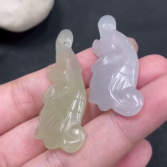 H31582269 Hetian Jade Pendant Ruyi Gross Weight Approx. 9.7g