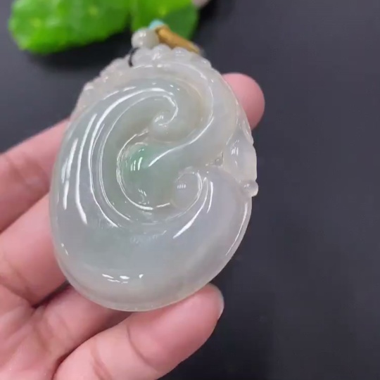 F24742431 Jadeite Pendant Ruyi, Total Weight Approx. 28.5g