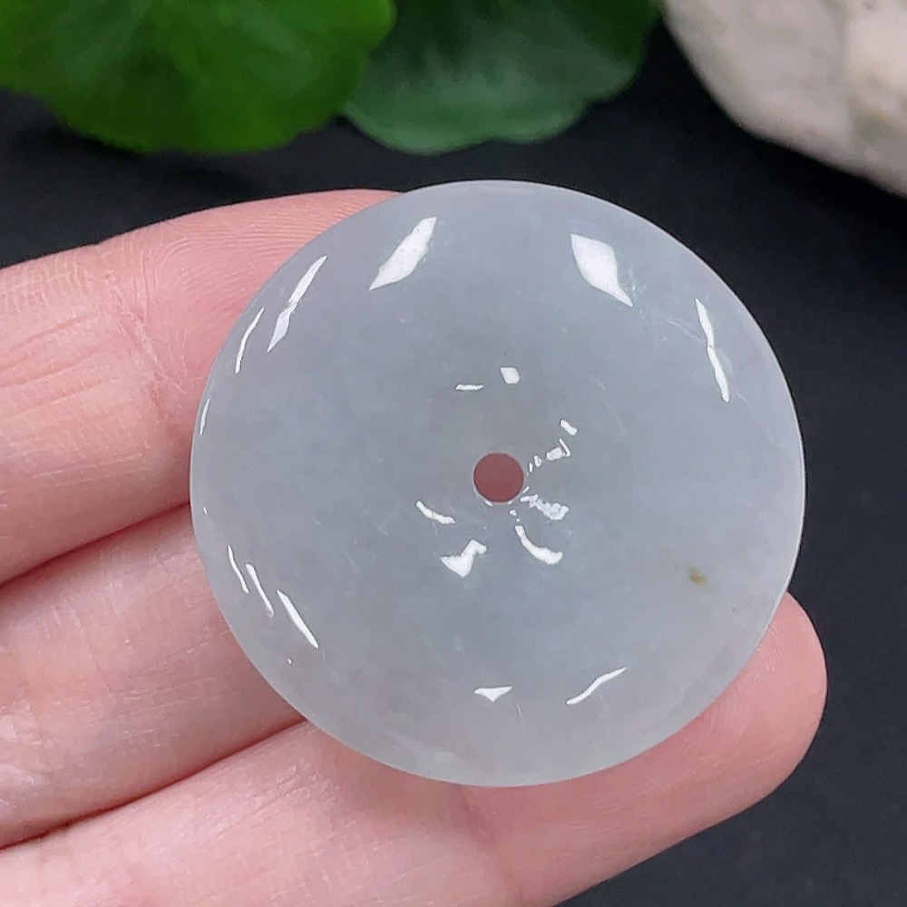 F31593097 Jadeite Safety Buckle Pendant Total Weight Approximately 10.9g