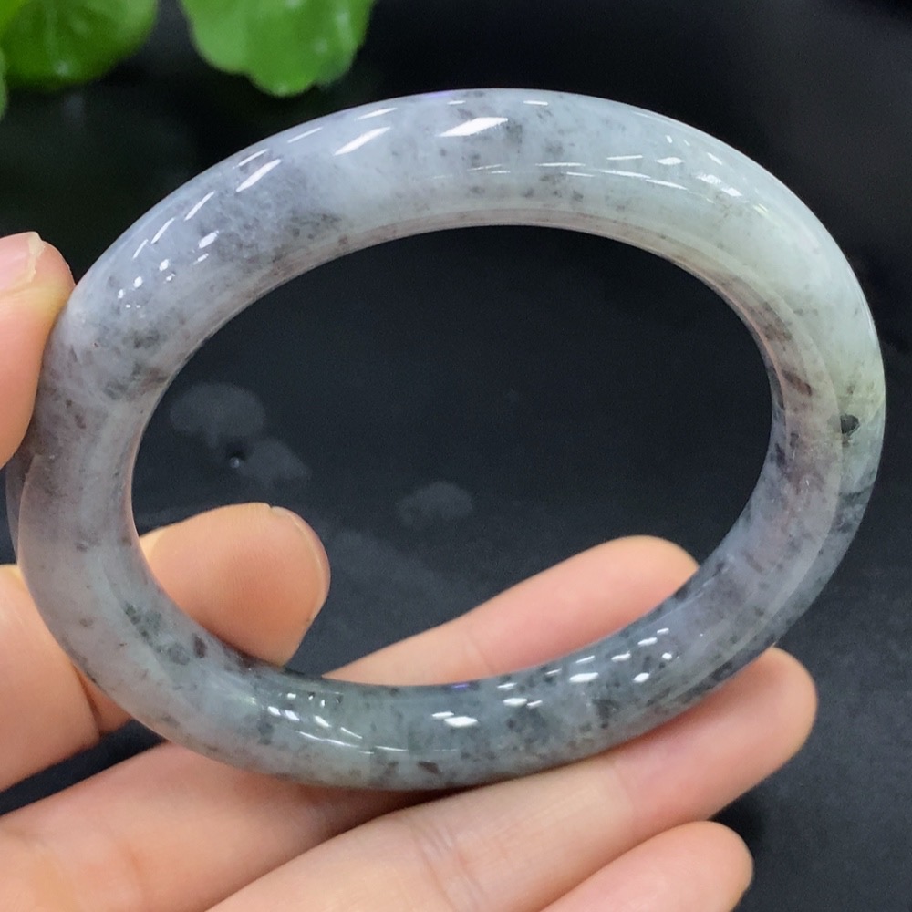 F28205464 Jadeite Round Bangle Total Weight Approx. 54.9g Size 56