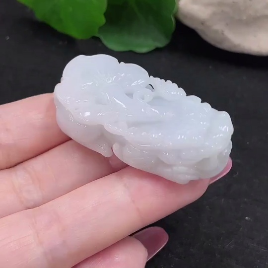 F33826579 Jadeite Pi Xiu Pendant, Total Weight Approx. 29.8g