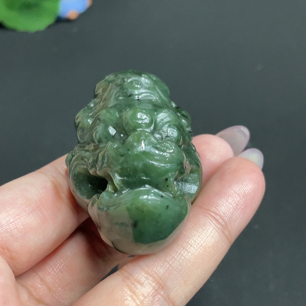 H33901472 Hetian Jade Pendant Antique Style Total Weight Approx. 95.3g