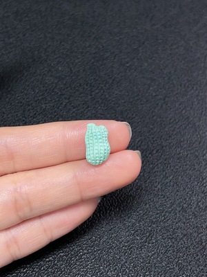 C34990549 Turquoise Jewelry, Color Origin Undetermined, Contains Other Mineral Components, Total Weight Approximately 0.84g