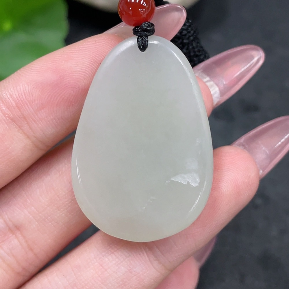 H33897631 Hetian Jade Pendant Buddha Total Weight (including rope) 12.5g