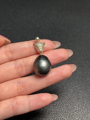 C33889724 Seawater Pearl Pendant Non-Gold Total Weight Approx. 7.63g Size Approx. 15.5mm
