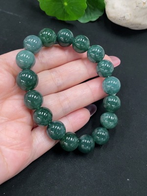 F34981937 Jadeite Bracelet Bead Approx.11.6mm Total Weight Approx.49.1g