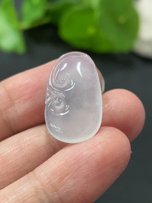 F33874855 JadeiteRuyi Pendant, total weight about 1.9g