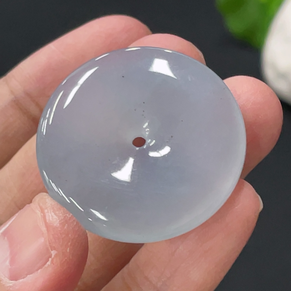 F33836973 Jadeite Peace Knot Pendant Total Weight Approx. 11.6g