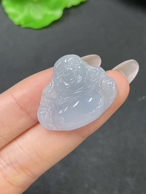 F35137991 Jadeite Pendant Buddha, Total Weight Approx. 5.92g