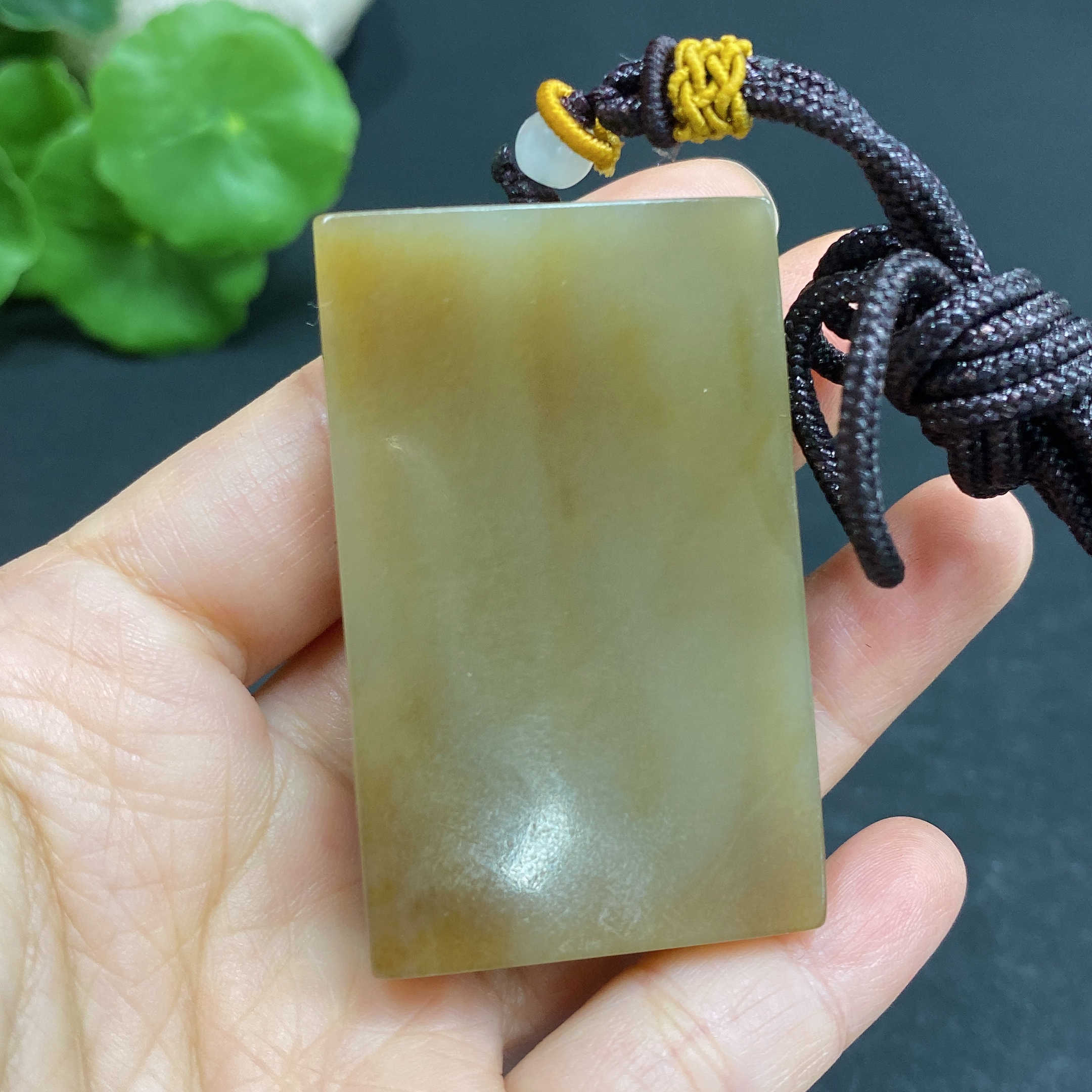 H30467547 Hetian Jade Pendant Plain Pendant