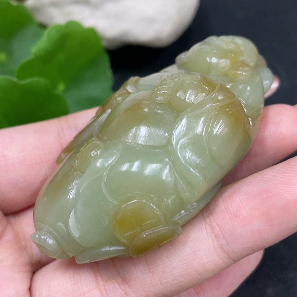 H32705555 Hetian Jade Pendant - Buddha - Total Weight Approx. 75.8g