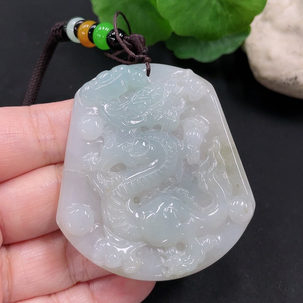 F31628192 JadeiteDragon Pendant