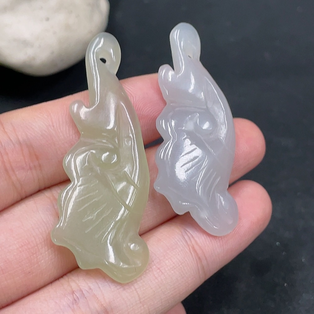 H31582269 Hetian Jade Pendant Ruyi Gross Weight Approx. 9.7g