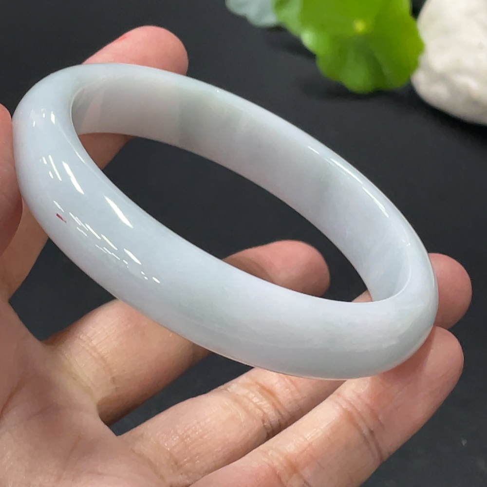 F32740356 Jadeite Round Bangle Total Weight Approx. 51.4g Size 58.6