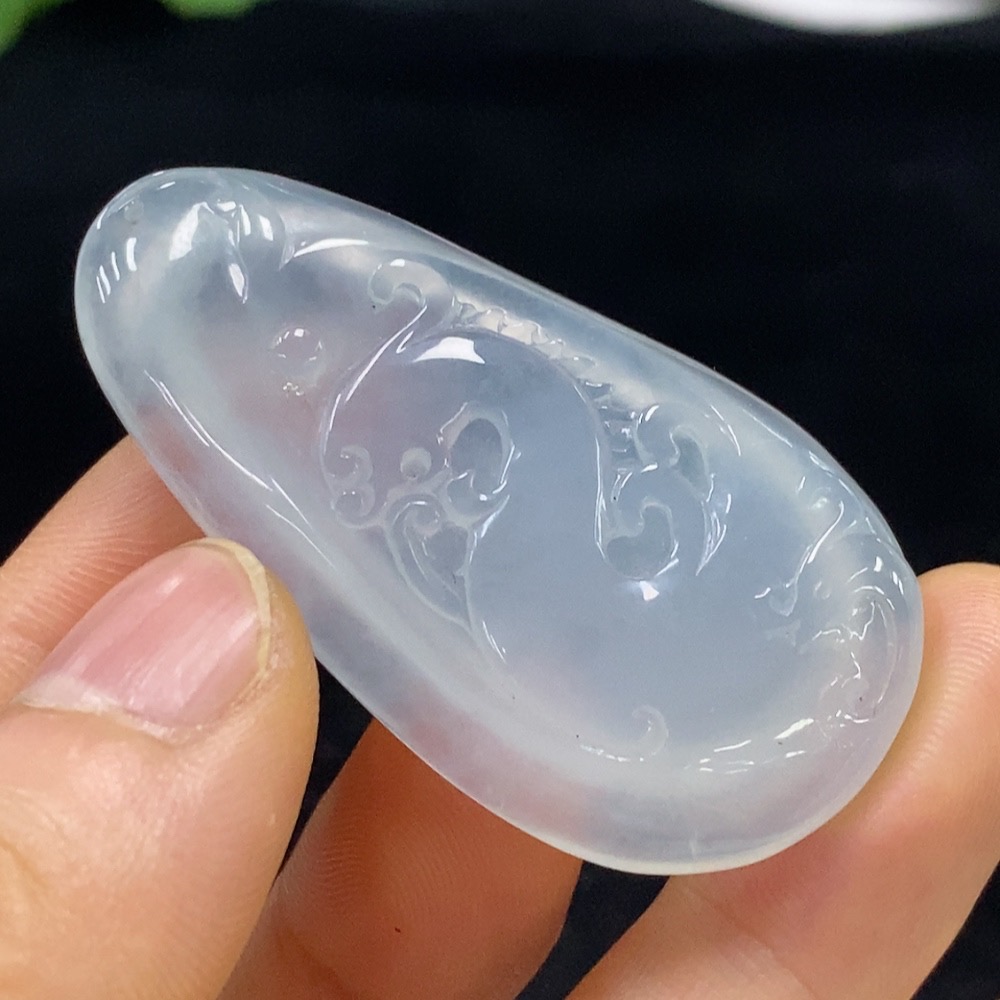 F34948562 Jadeite Pendant Dragon Total Weight Approx. 17.79g