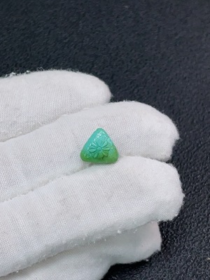 C34990558 Turquoise Jewelry, Color Origin Undetermined, Contains Other Mineral Components, Total Weight Approximately 0.65g