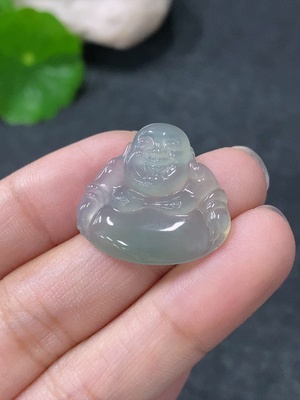 F34954765 Jadeite Pendant Buddha, Total Weight Approx. 2.32g
