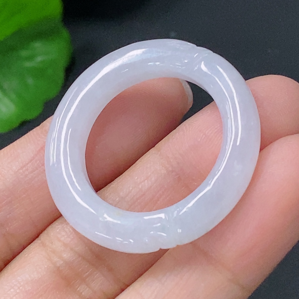 F29321856 Jadeite Ring Size 27 Total Weight Approx. 6.22g