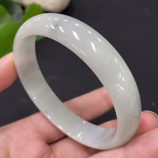 F27179453 Jadeite round bracelet total weight approx. 42.8g size 60