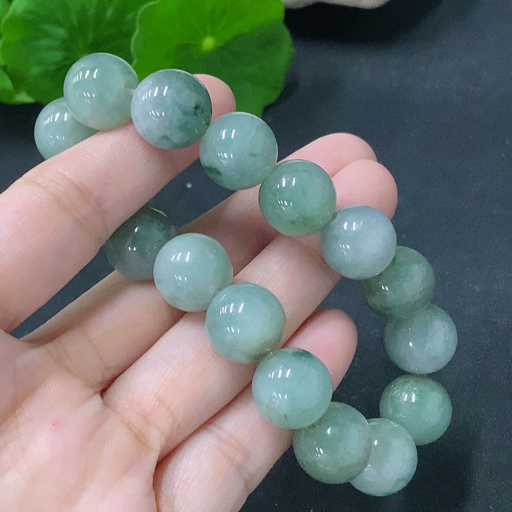 F31613709 Jadeite Bracelet Approx.12.5mm Total Weight Approx.49.84g