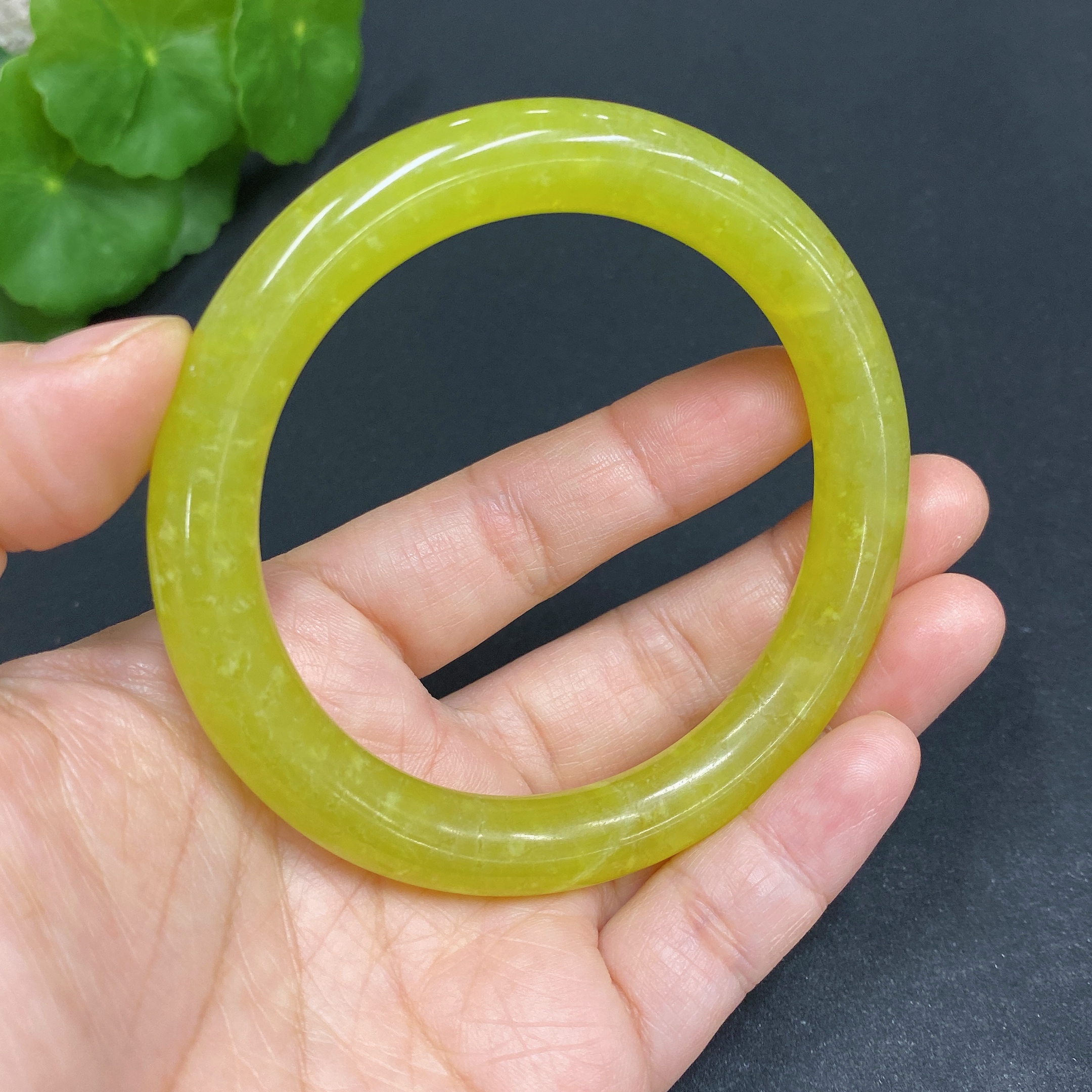 H30465697 Xiuyu (Serpentine Jade) Regular/Round Bangle