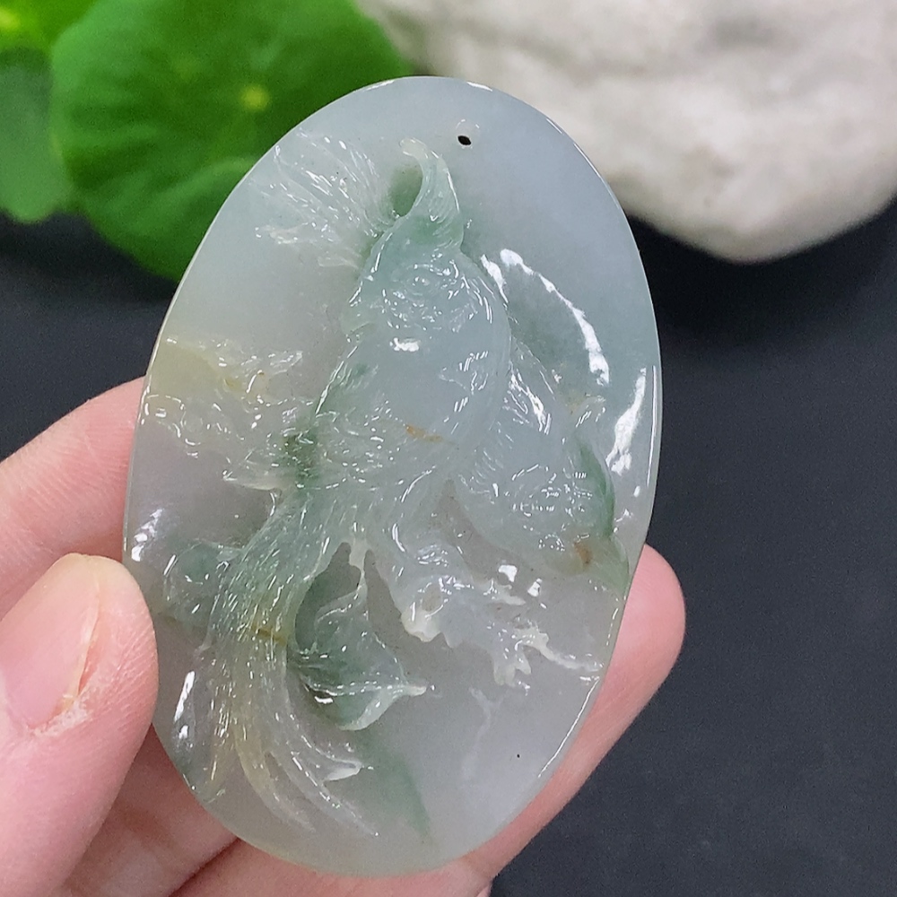F33906271 Jadeite Heroic and Outstanding Pendant