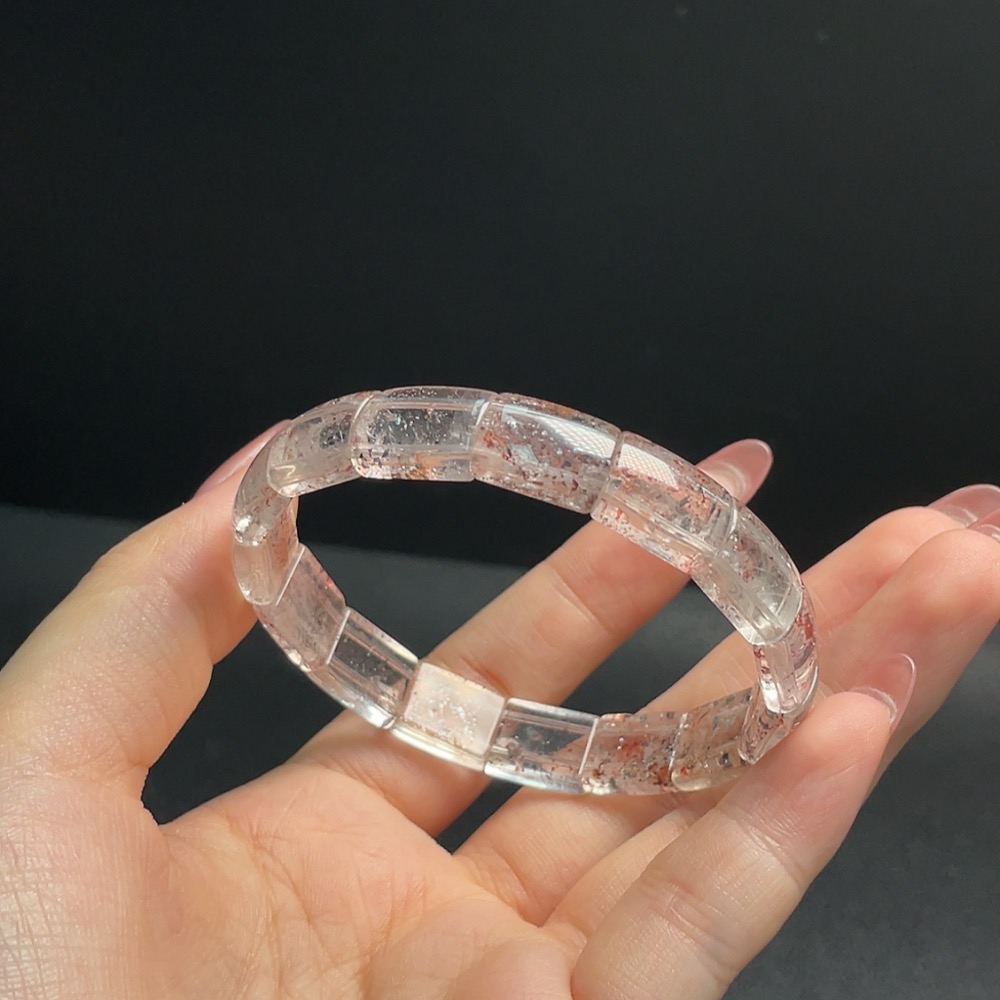 C28276641 Crystal Bracelet 10mm Approx. Total Weight About 22.49g
