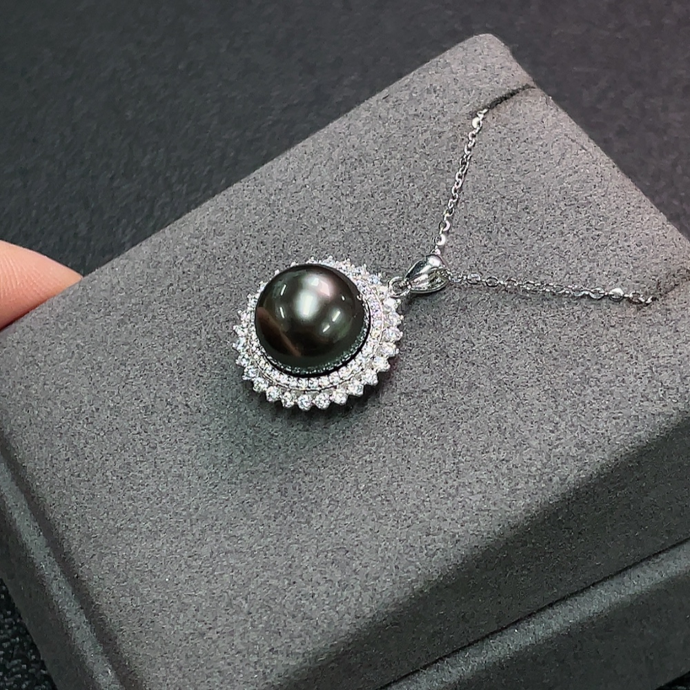 C34038322 Seawater Pearl Necklace Non-Gold Total Weight Approx. 5.03g Size About 11.4mm