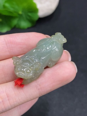 F34035124 Jadeite Pi Xiu Pendant Total Weight Approx.12g