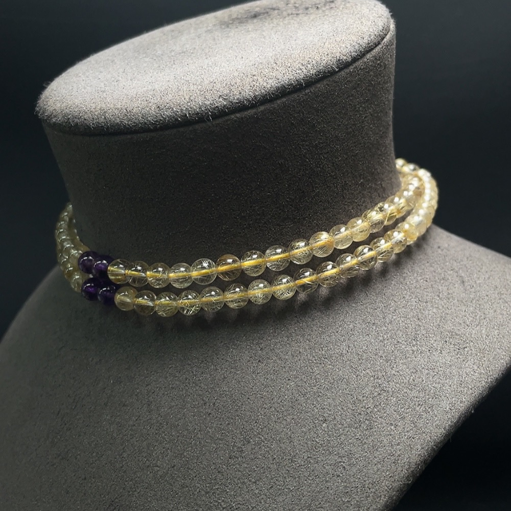 C32762765 Crystal Bead Chain Total Weight Approx. 42.86g Size About 6.2mm
