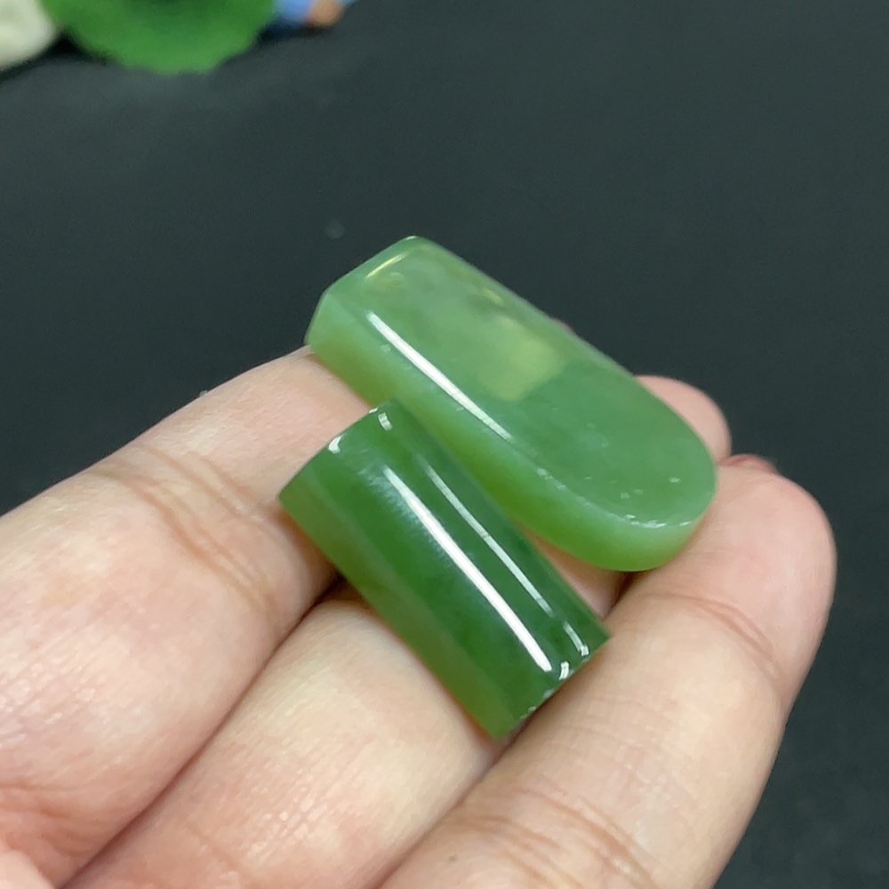 H34011268 Hetian Jade Jasper Inlaid Pendant, Total Weight Approx. 11.7g