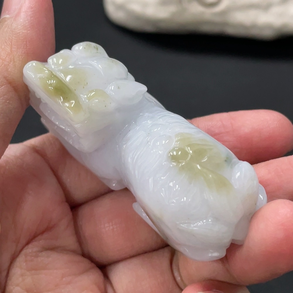 F28283888 Jadeite Pi Xiu Pendant Total Weight Approx. 80.8g