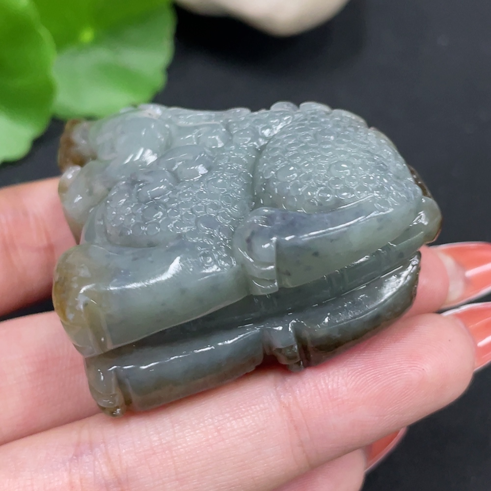 H34027578 Hetian Jade Pendant, Auspicious Beast, Total Weight: Approx. 85.8g