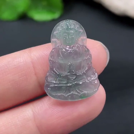 F26997341 Jadeite Tara Pendant Total Weight Approx. 2.55g