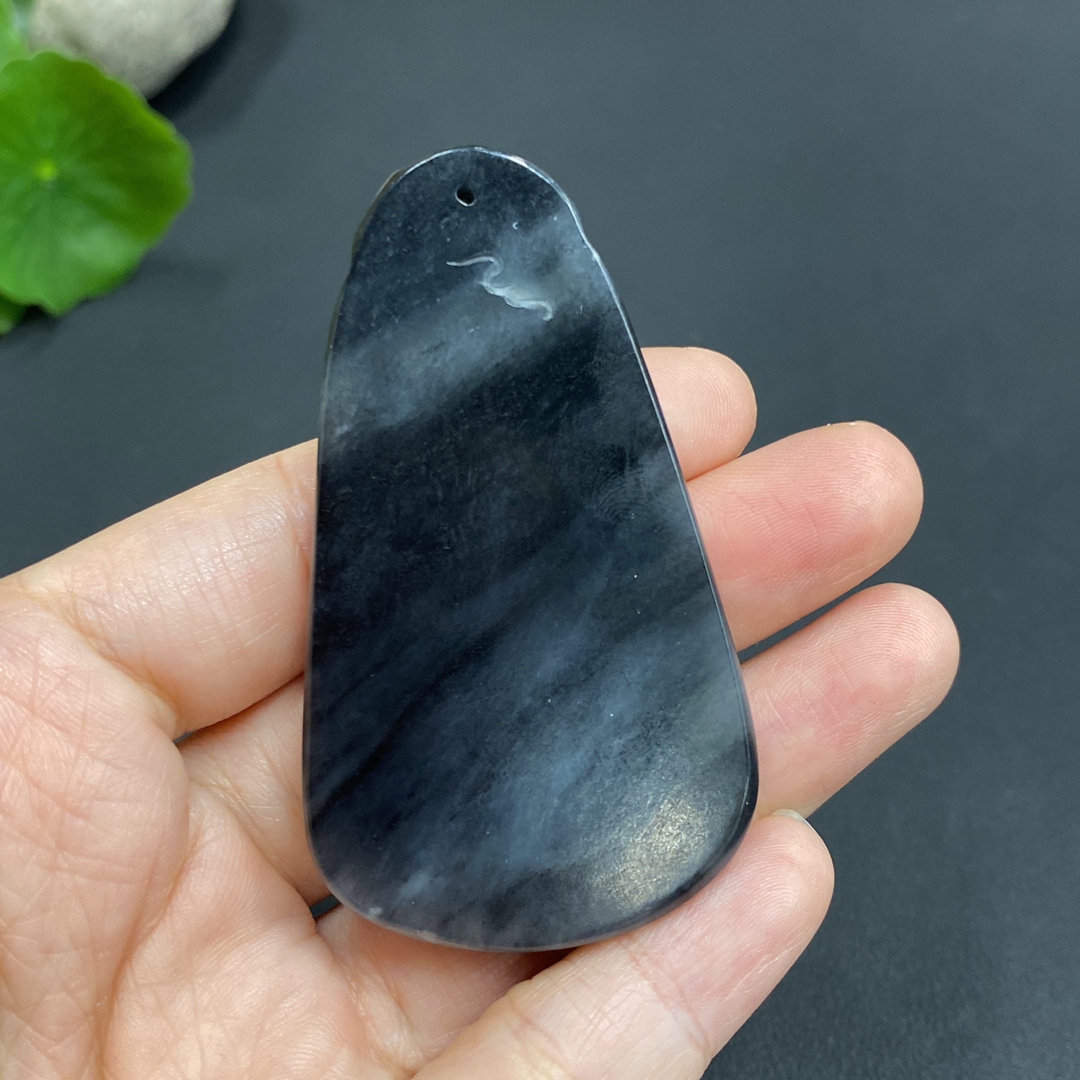 H19143105 Hetian Jade Pendant, Landscape Plaque, Total Weight Approx. 39.3g